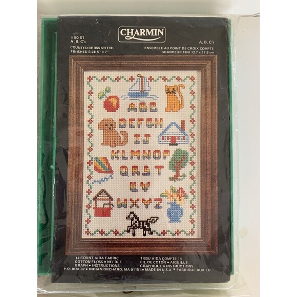 Lot of 8 assorted Craft kits Needle Point with frames, Stitchery Kits, Christmas - Picture 4 of 12